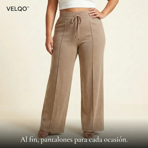VELQO™ Tuyo - Pantalón Knit Talle Alto