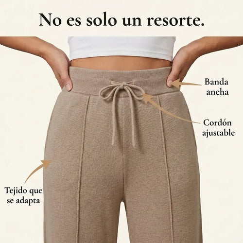 VELQO™ Tuyo - Pantalón Knit Talle Alto