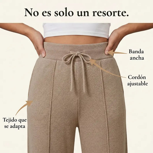 VELQO™ Tuyo - Pantalón Knit Talle Alto