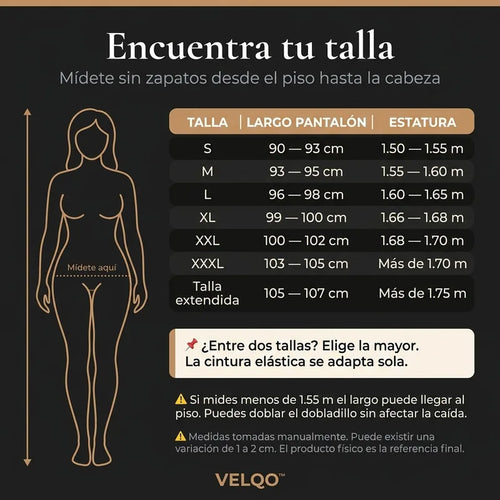 VELQO™ Tuyo - Pantalón Knit Talle Alto