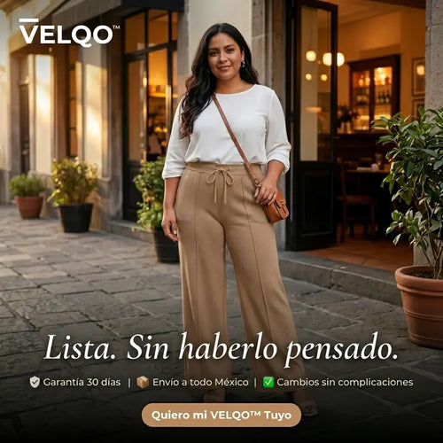 VELQO™ Tuyo - Pantalón Knit Talle Alto