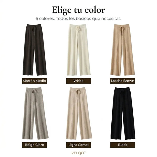 VELQO™ Tuyo - Pantalón Knit Talle Alto
